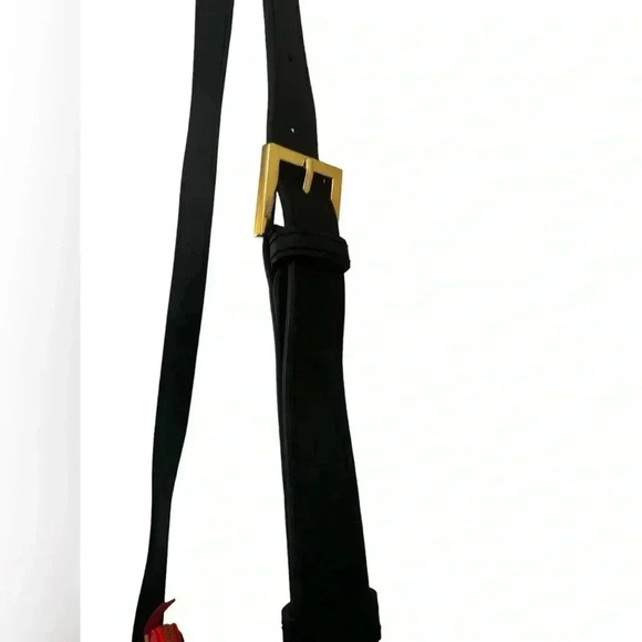 India Hicks Black Bag with Orange  Insert - Picture 15 of 16